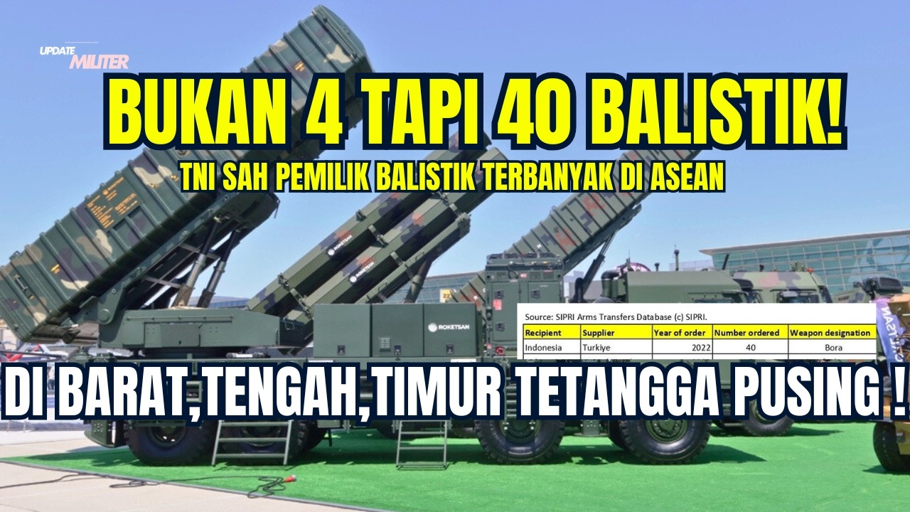 TERUNGKAP! Indonesia Ternyata Pesan 40 Rudal Balistik KHAN — Tetangga ASEAN Mulai Berhitung!