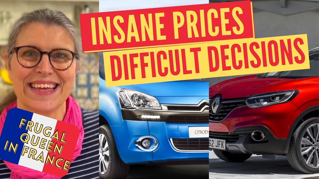 Difficult Decisions & Big Purchases - Buying a Car in France - #frugal #carbuying #kadjar #renault
