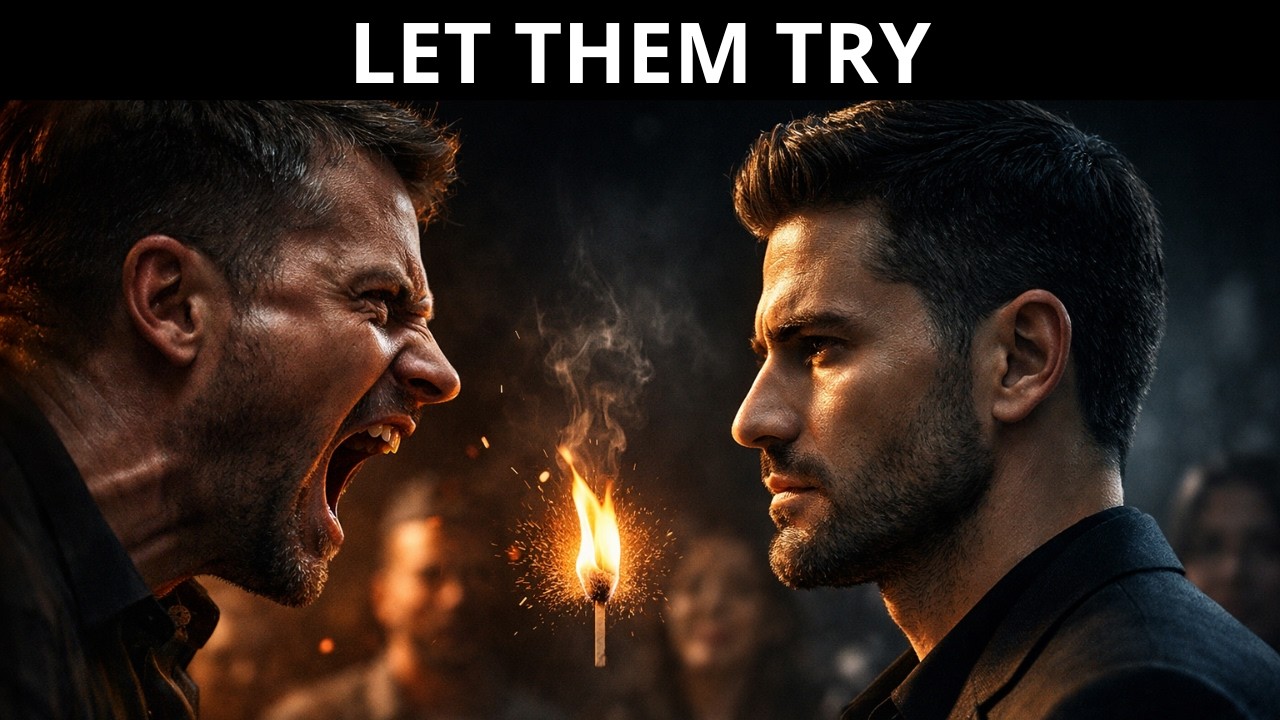 Let them provoke you — and give them nothing in return.