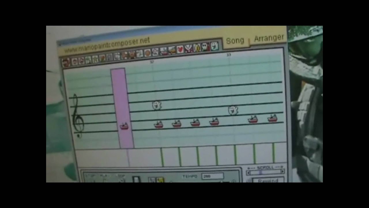 Mario Paint- Ezio's Family (Assassins Creed 2 Theme)