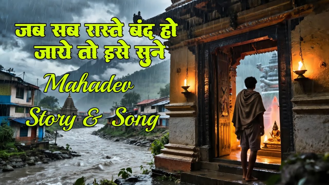 जब सब रास्ते बंद हो जाएं तो इसे सुनें 🔱 Mahadev Story & Song | Tu Saath Hai Shankar
