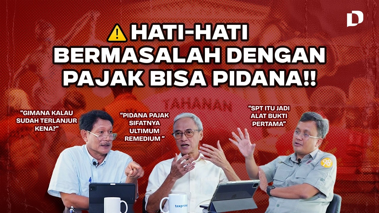 TINDAK PIDANA PAJAK: BISA SAMPAI PENJARA?! | PMK 17 TAHUN 2025
