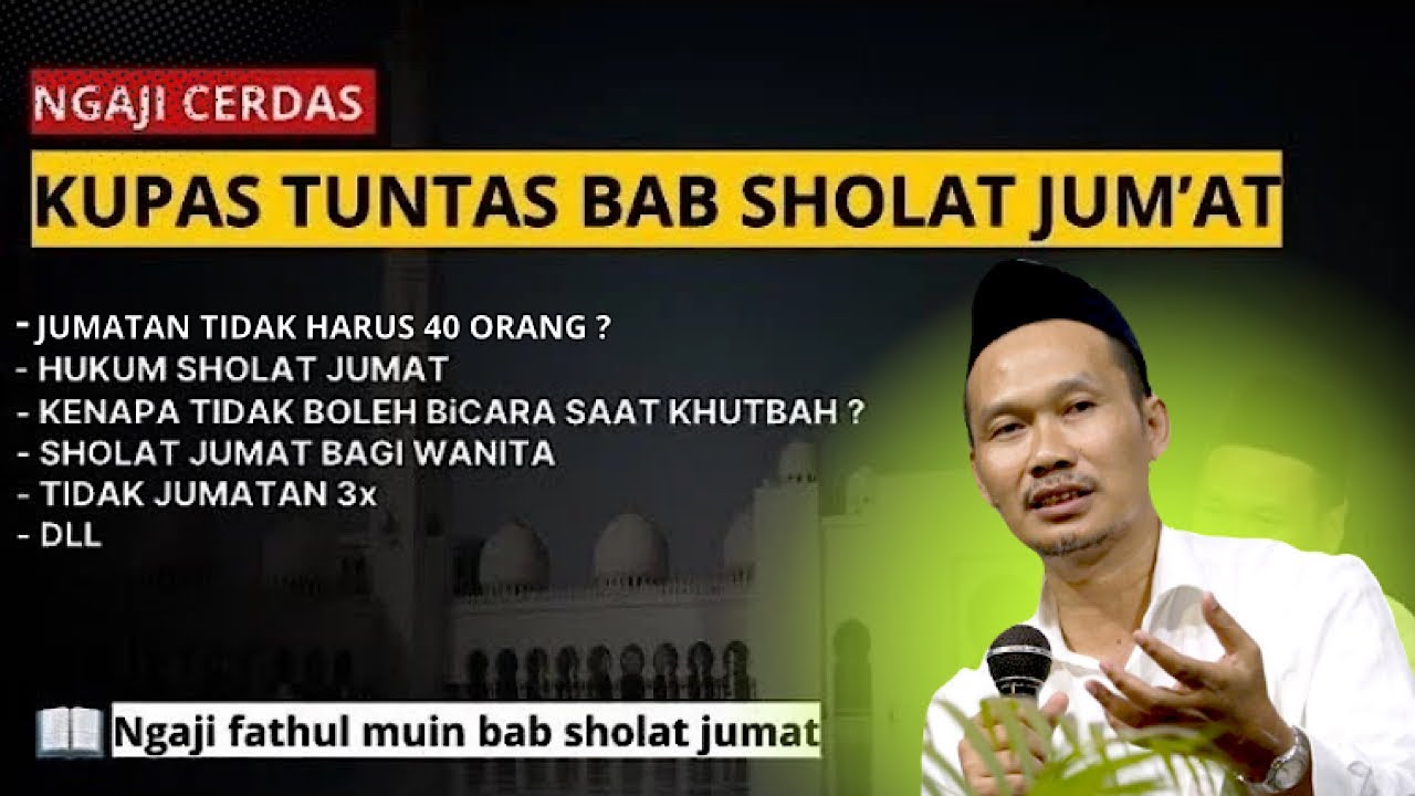 gus baha terbaru | Hukum sholat jumat