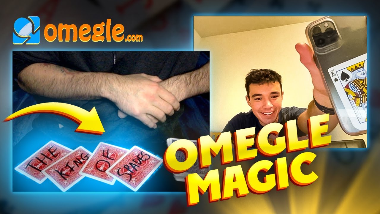 Невозможные карточные фокусы для незнакомцев (Omegle Magic)