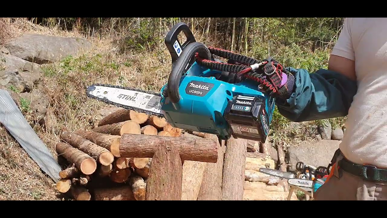 Makita 40v max UC002G, Stihl193Tc Gasoline ⛽️ Chainsaw ,Eacho T2511 Gasoline ⛽️ Chainsaw ,충전체인톱 들