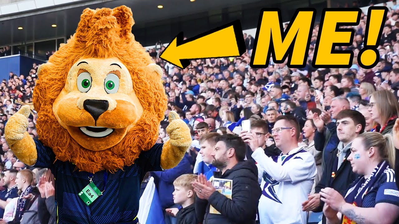 I BECAME SCOTLAND'S MASCOT!