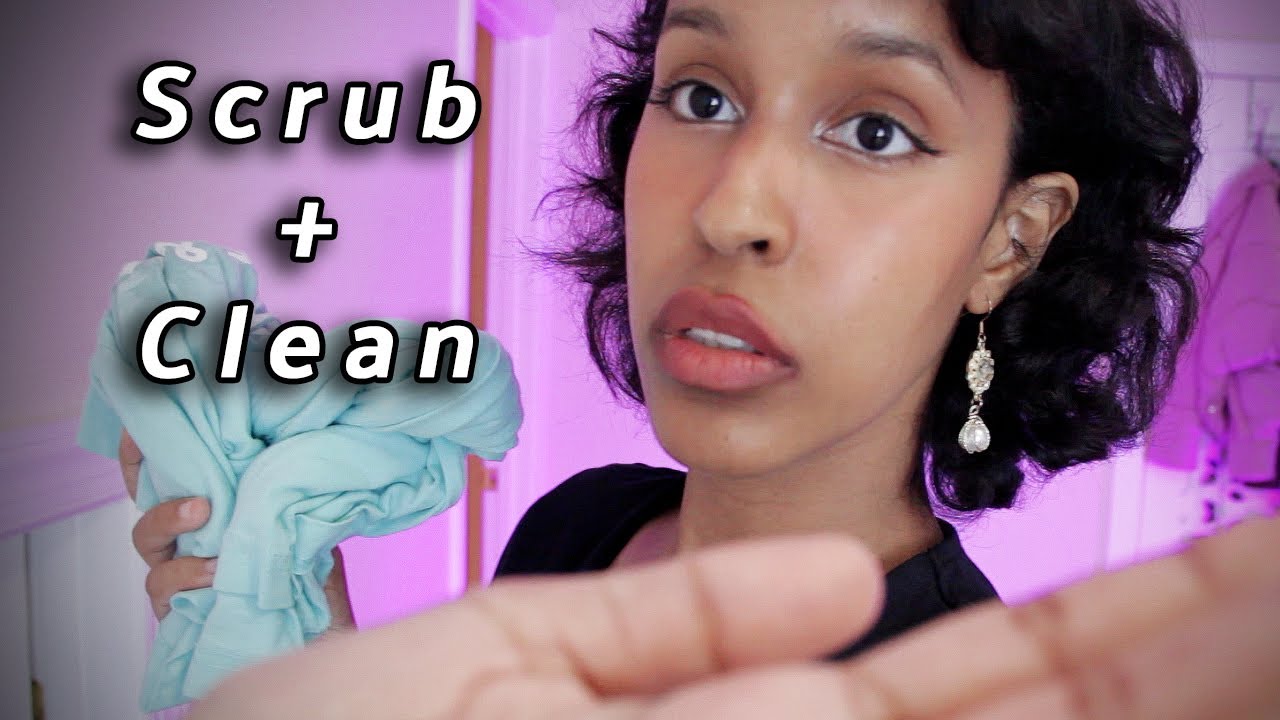 ASMR Fast and Aggressive Personal Attention I SCRUB AND CLEAN YOU | Hand Movements + Hand Sounds