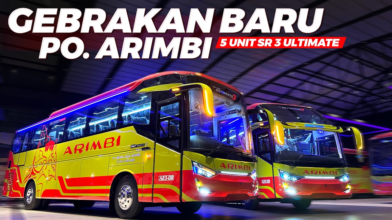 ARIMBI RILIS 5 UNIT LAKSANA SR 3, WAH MAKIN KEREN AJA😍 Laksana SR3 Ultimate Hino RK280