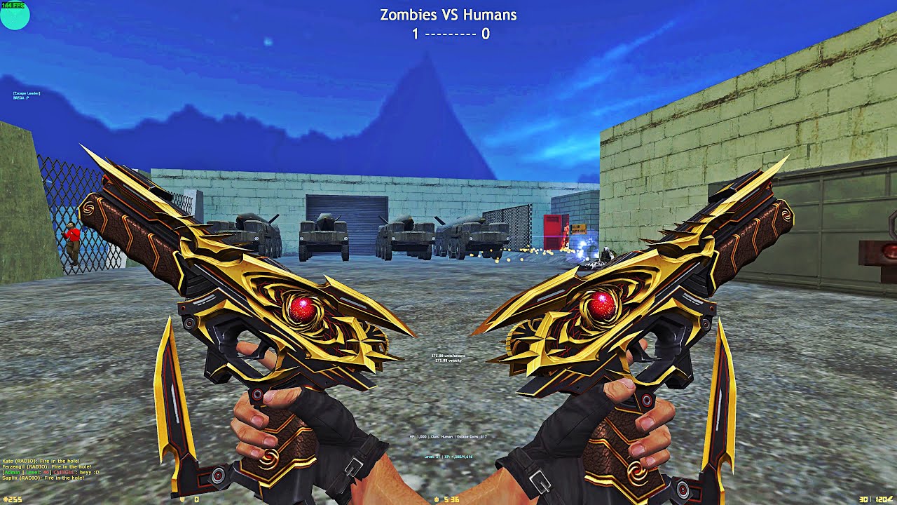 Counter-Strike: Zombie Escape Mod - ze_Restricted_Area_f1_dp | Indungi [4K]