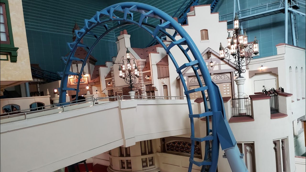 CRAZY RARE Near-Miss Roller Coaster in South Korea?! | Meet Lotte World’s French Revolution!