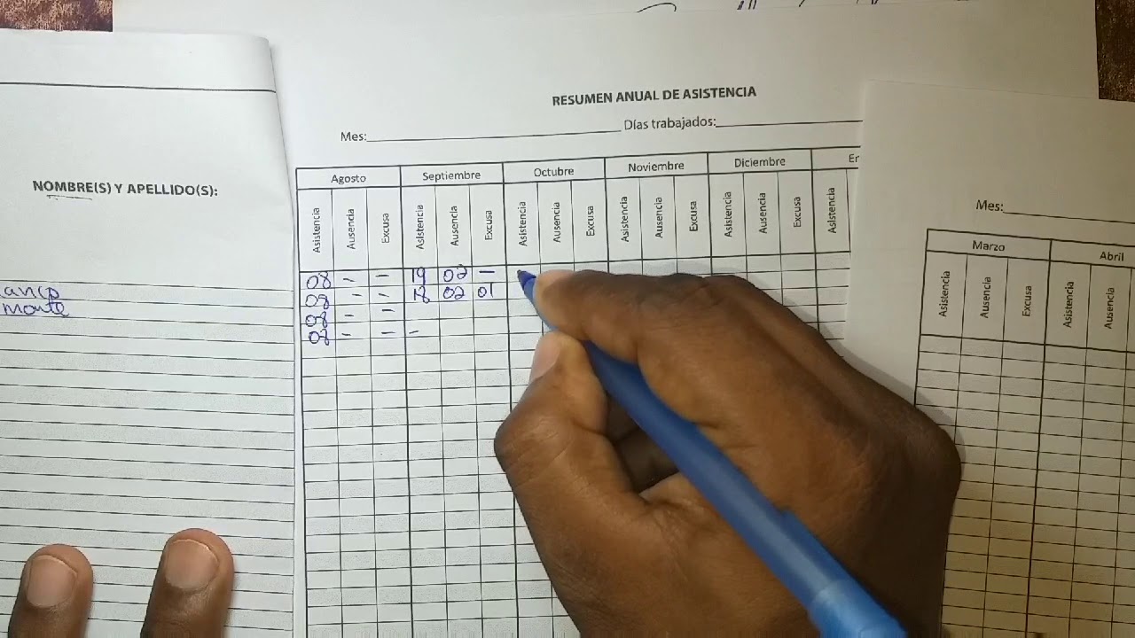 Libro de Registro del Nivel Primario parte 2
