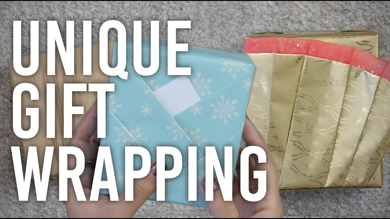 How to do Unique Gift Wrapping : DIY