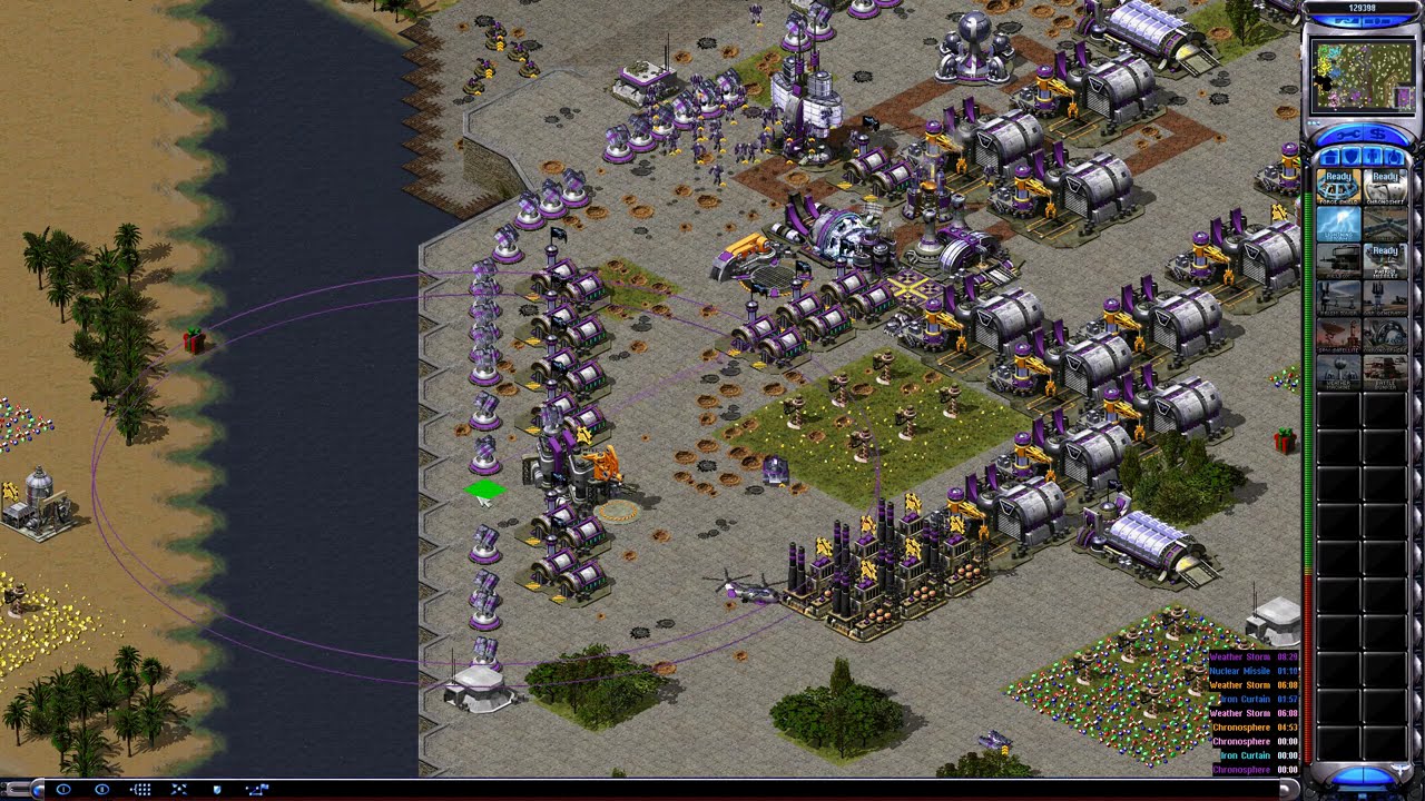 Yuri's Revenge | 1 VS 7 Random Skirmish (Super Weapon) | A long way to the enemy v14.0 by AP