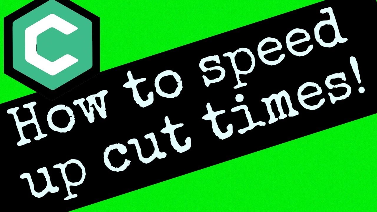 How to adjust Feeds and Speeds - Carbide Create and others