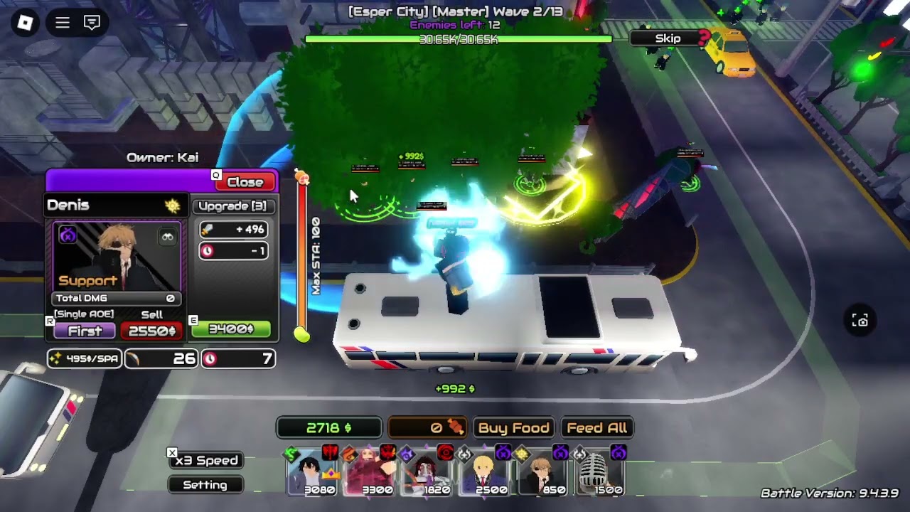 Esper City Raid Master  | Anime World Tower Defense