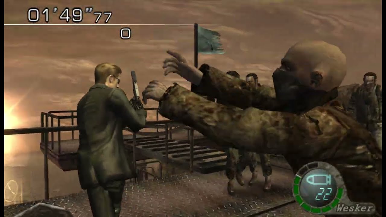 [TAS] GC Resident Evil 4 "The Mercenaries: Base, maximum score" by Ubercapitalist in 