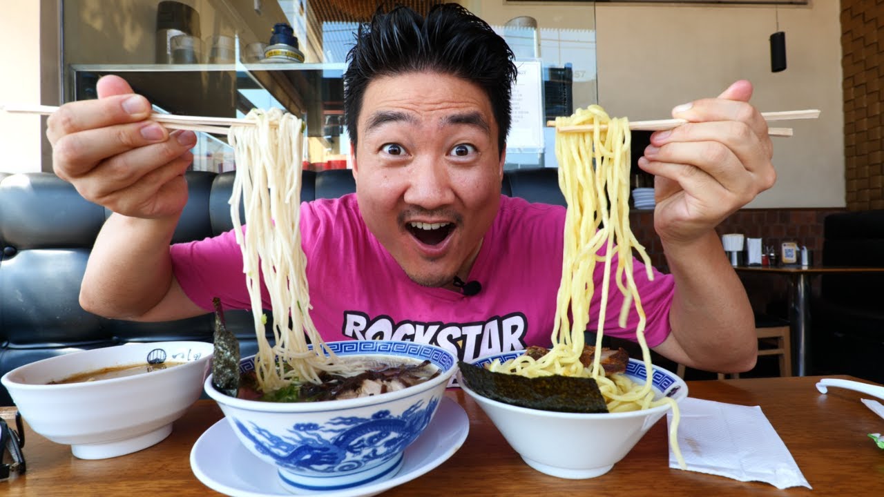 The ULTIMATE RAMEN TOUR in Los Angeles! 7 Must Try Noodle Dishes!