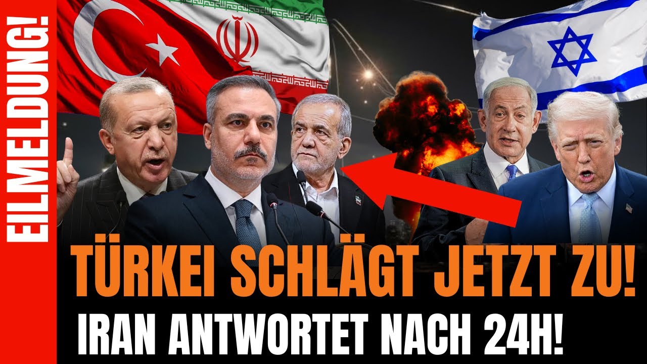 T&Uuml;RKEI & IRAN GEGEN USA & ISRAEL! Ankara schl&auml;gt ein wie eine Bombe &ndash; Teheran reagiert nach 24h!