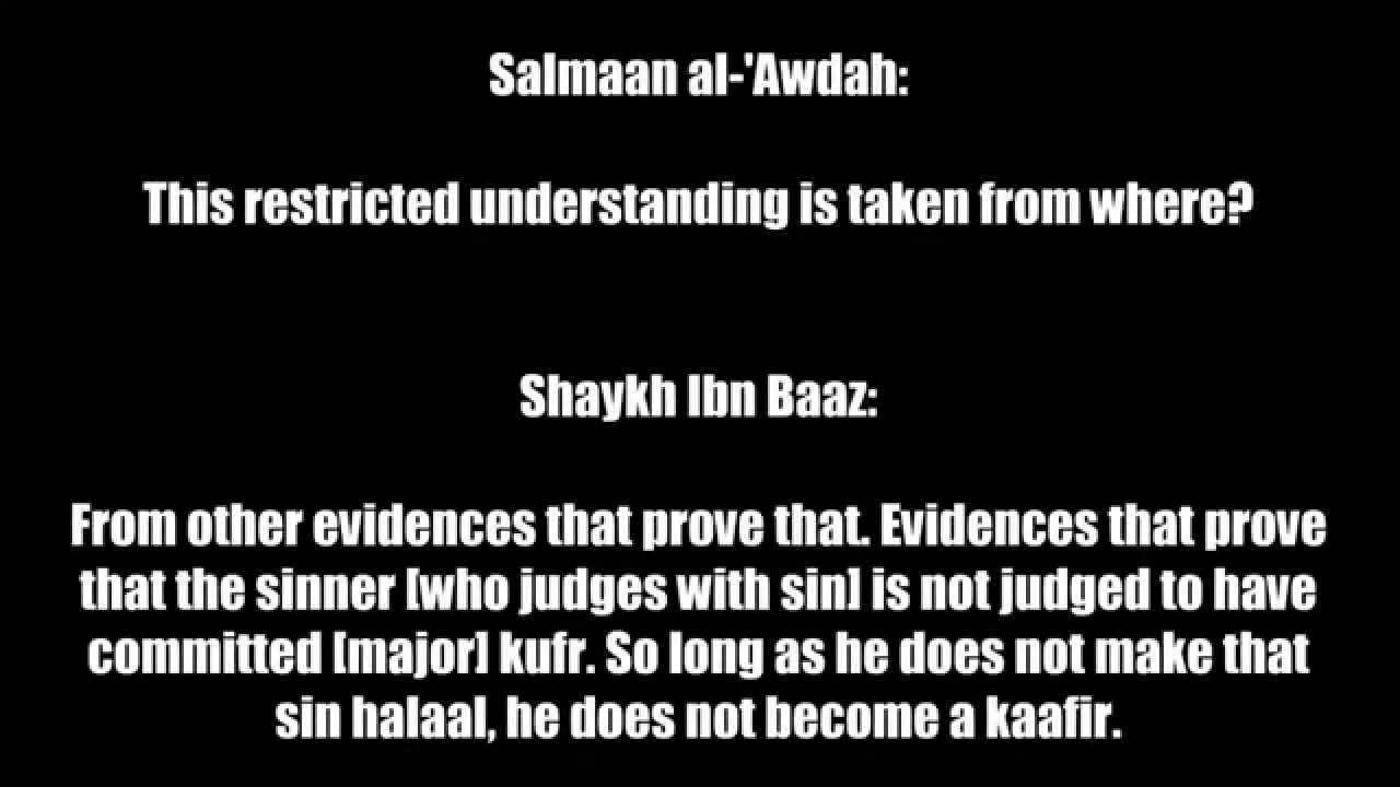 The Tears of Ibn Baaz: When Ibn Jibreen and Salmaan al-'Awdah Debated Ibn Baaz