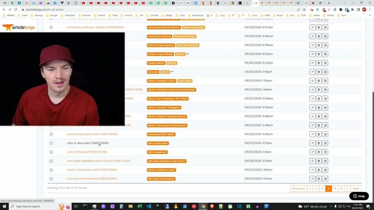Overview of Article Forge, Menterprise, Writinger, WordHero, and WordAi