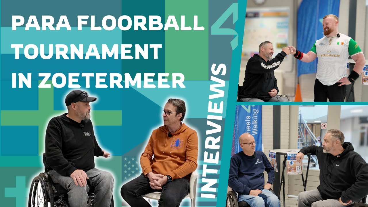 De verhalen achter Rolstoelhockey | Spelers, scheidsrechters & organisators aan het woord!