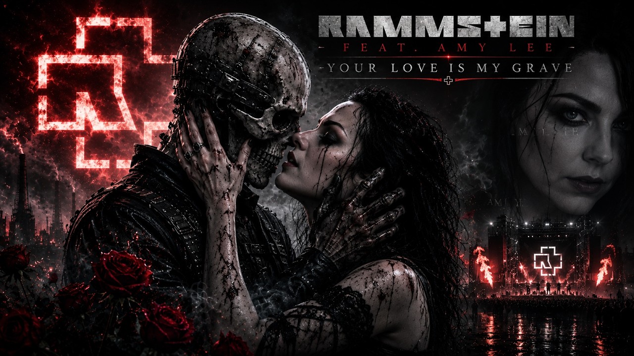 Rammstein & Amy Lee  - YOUR LOVE IS MY GRAVE | Dark Industrial Metal Duet (2026)