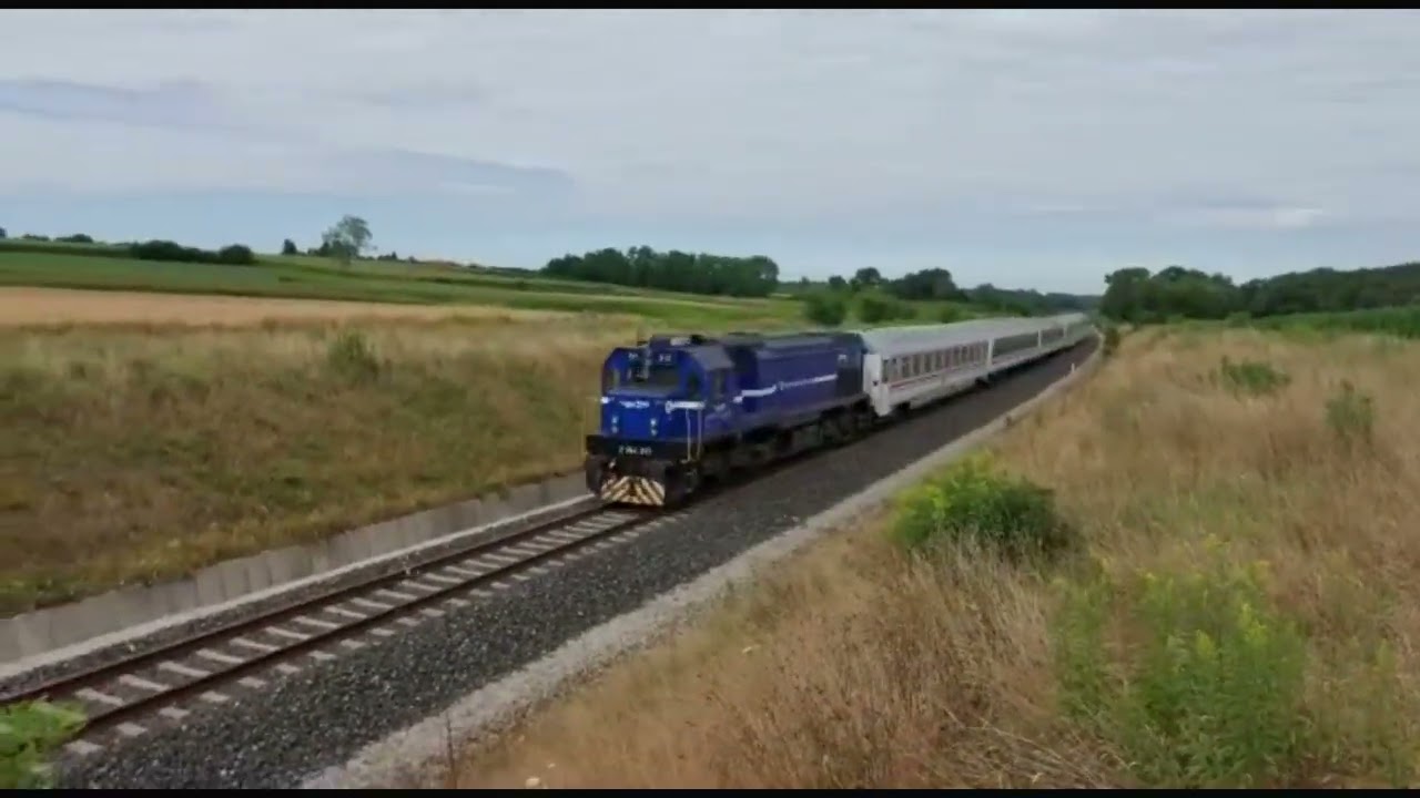 Freight and passenger trains on the Bjelovar-Sveti Ivan Žabno-Gradec railway