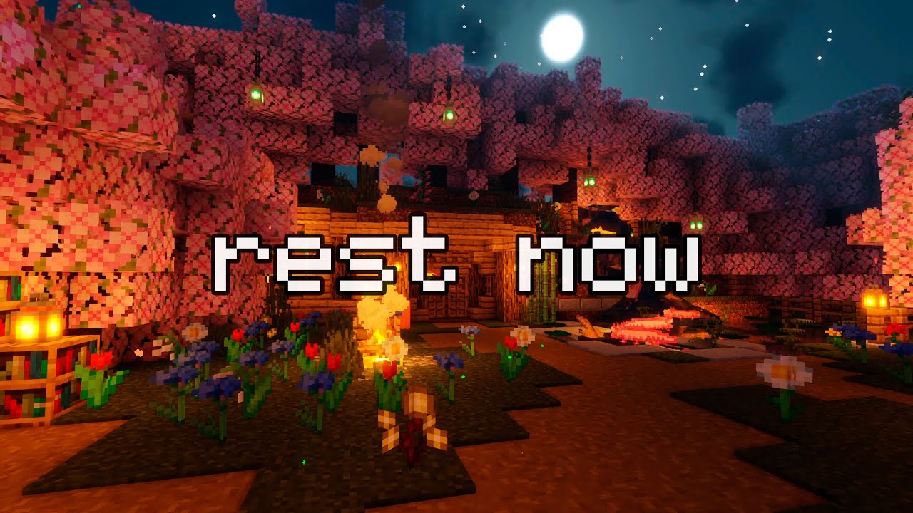 sleep now, you need to rest... (minecraft nostalgia w/ambience)
