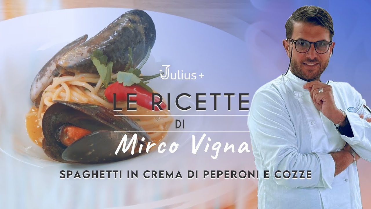 Ricette d'Autore di Mirco Vigna - Spaghetti crema ai peperoni