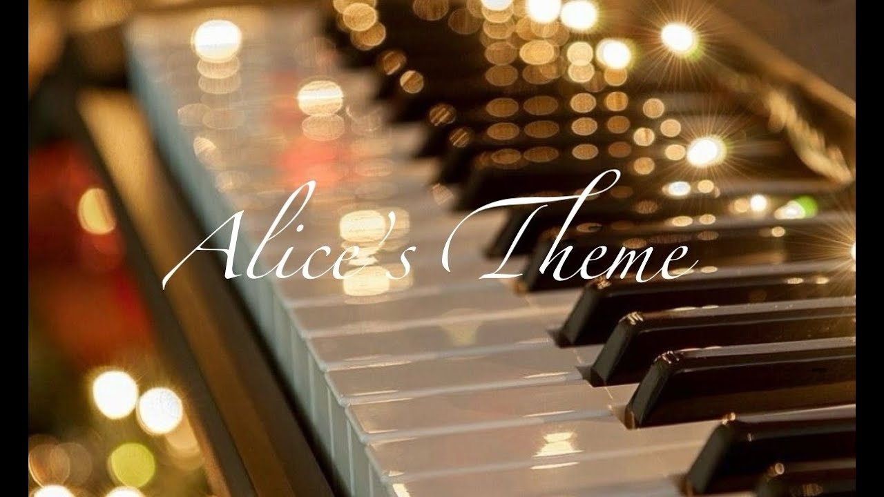 Alice's Theme 🖤 Alice in Wonderland Piano Cover