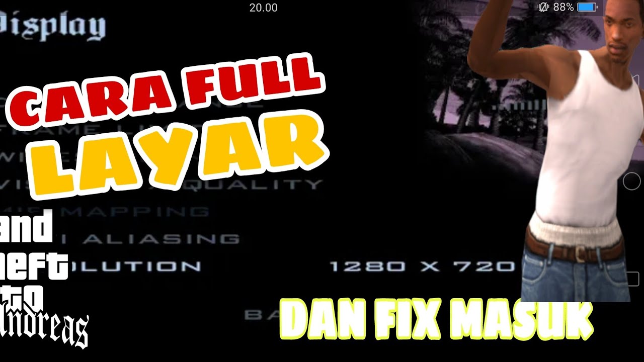 CARA MENGATASI GTA SAMP PC YG TIDAK BISA FULL LAYAR/FIK TIDAK BISA MASUK GTA EROR DAN LINK DOWNLOAD