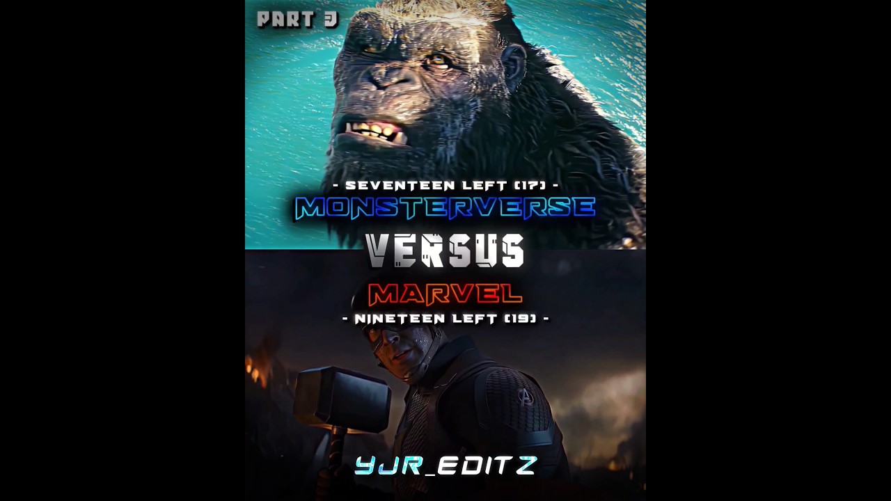 Monsterverse vs Marvel Part 3