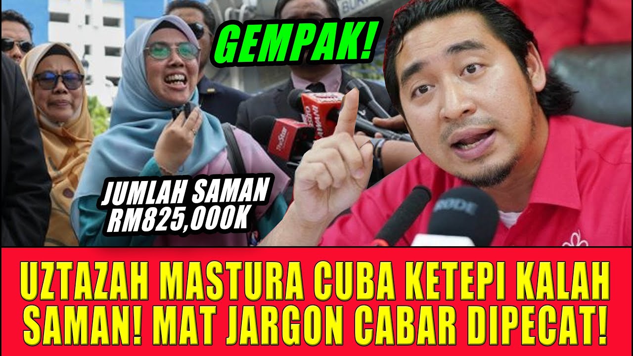 UZTAZAH MASTURA CUBA KETEPI KALAH SAMAN FITNAH! MAT JARGON CABAR PECAT HAMZAH!