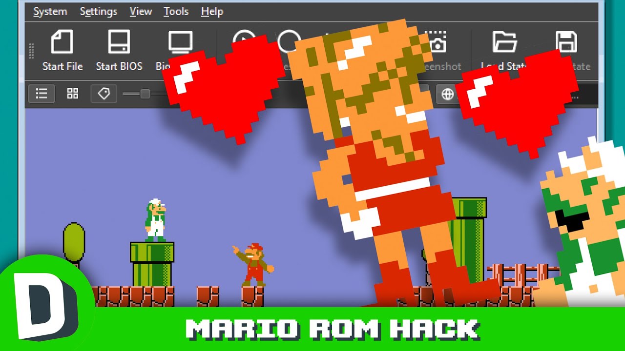 Взлом ROM-файла Mario