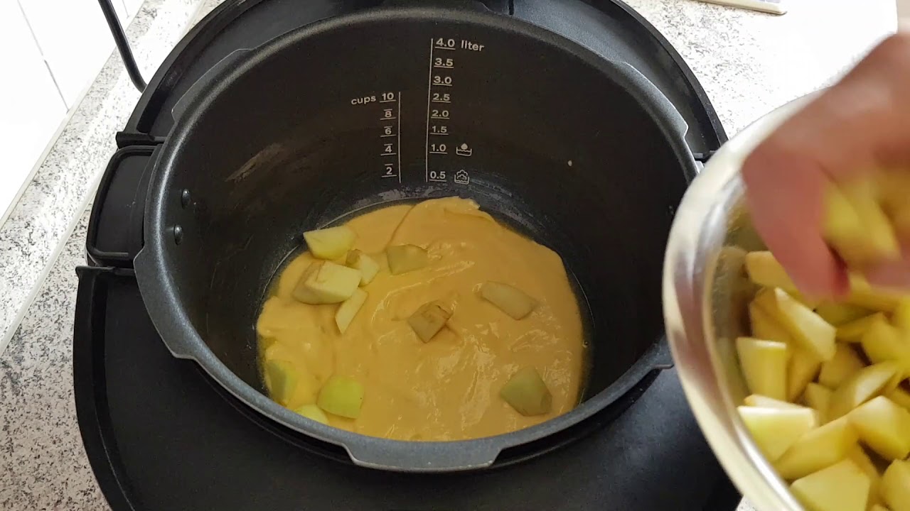 BACKEN mit dem Autocook Pro** (11): Apfelkuchen