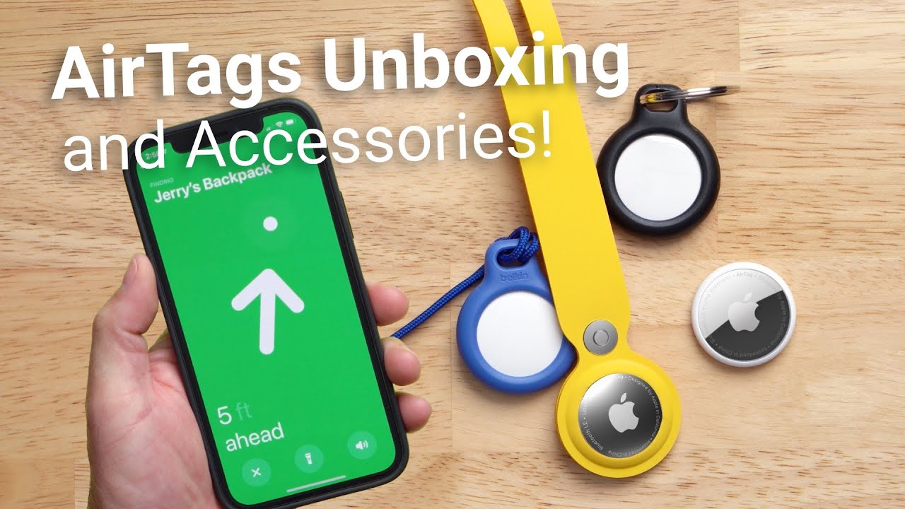 Apple AirTag Unboxing, Setup, and Accessories!