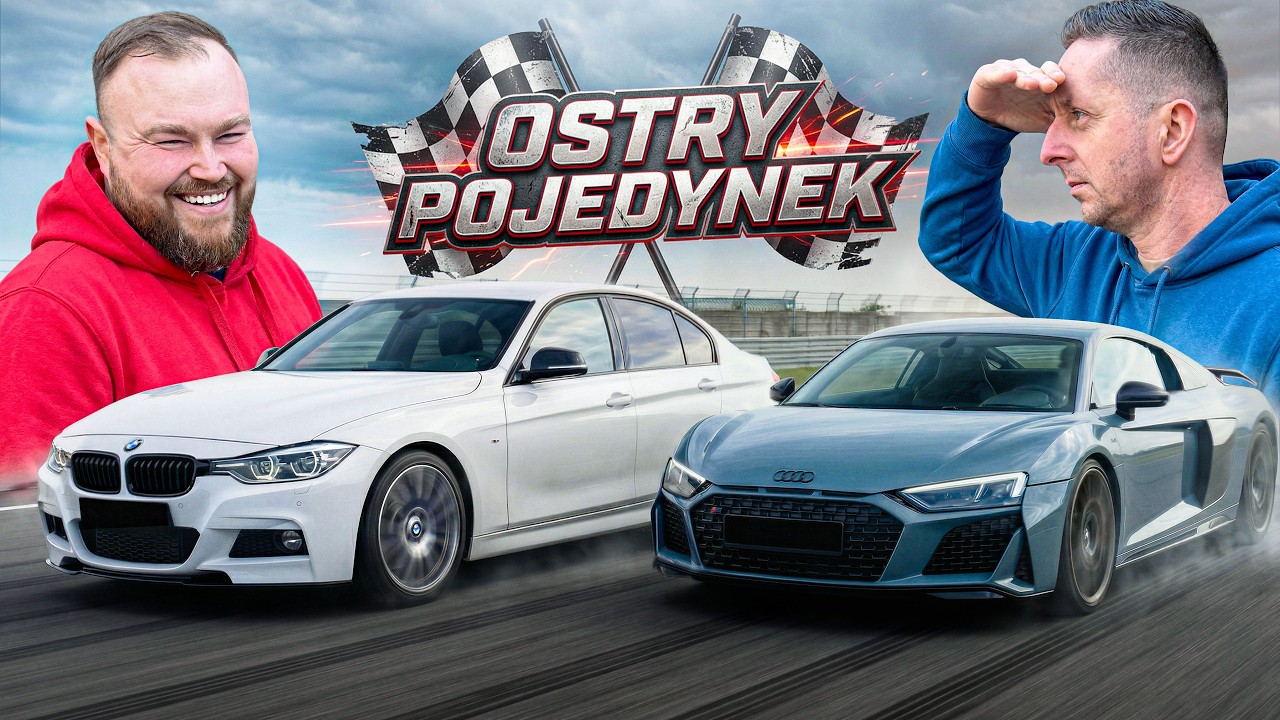 ODBUDOWA BMW 320D (F30) PO GRADOBICIU #2 | BMW URATOWANA?! | DIESEL VS BENZYNA | JAZDA R8 V10 RWD