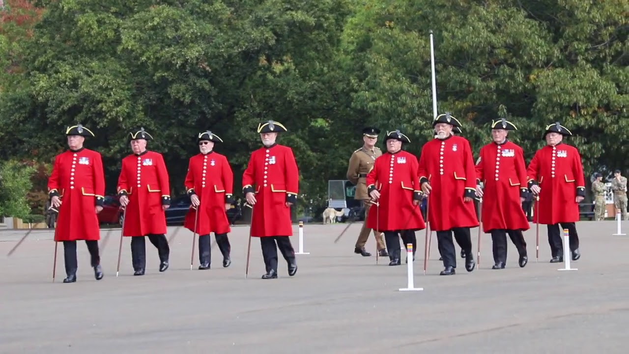The Chelsea Pensioners Pace Sticking Team RMAS 2020