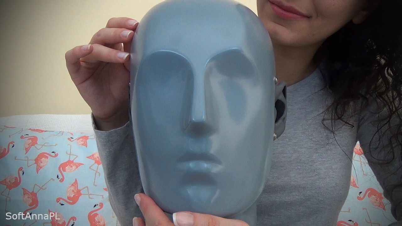 ASMR Feel The Binaural Head Tapping and Scratching l Polish Whisper