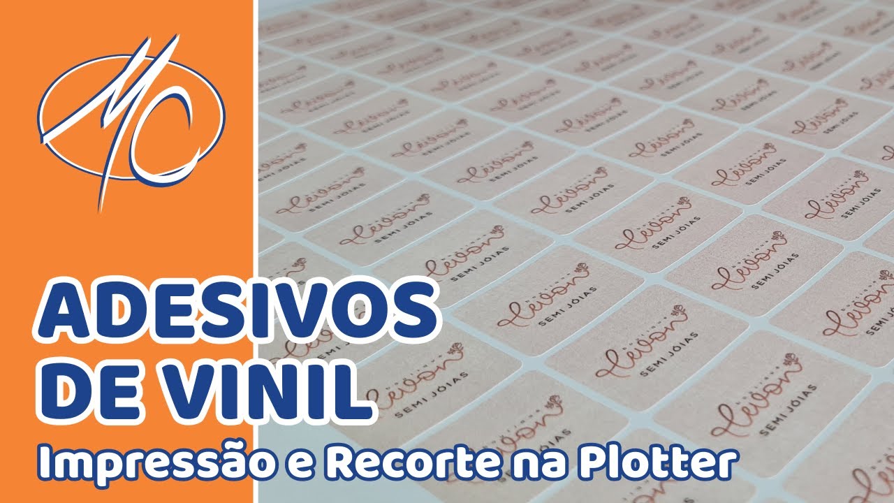 ADESIVOS VINIL COM RECORTE NA PLOTTER | Konica Minolta C308 e Foison E24 L