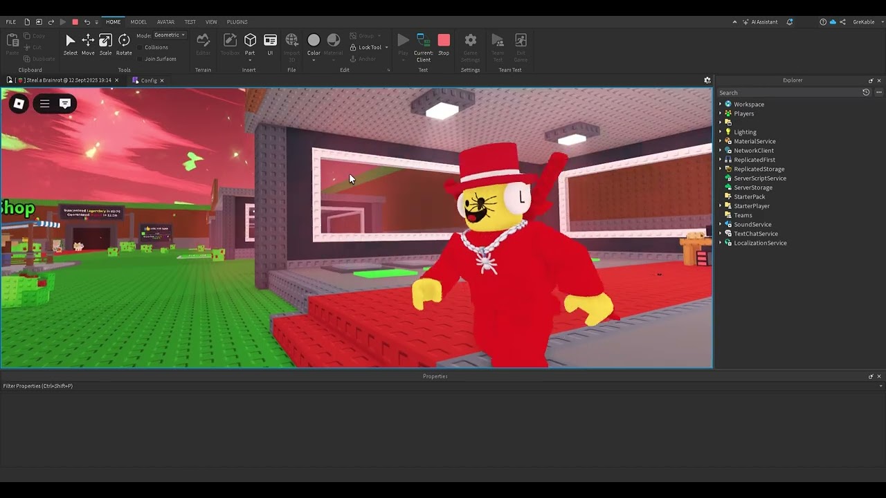 Steal A Brainrot Uncopylocked | Roblox Studio