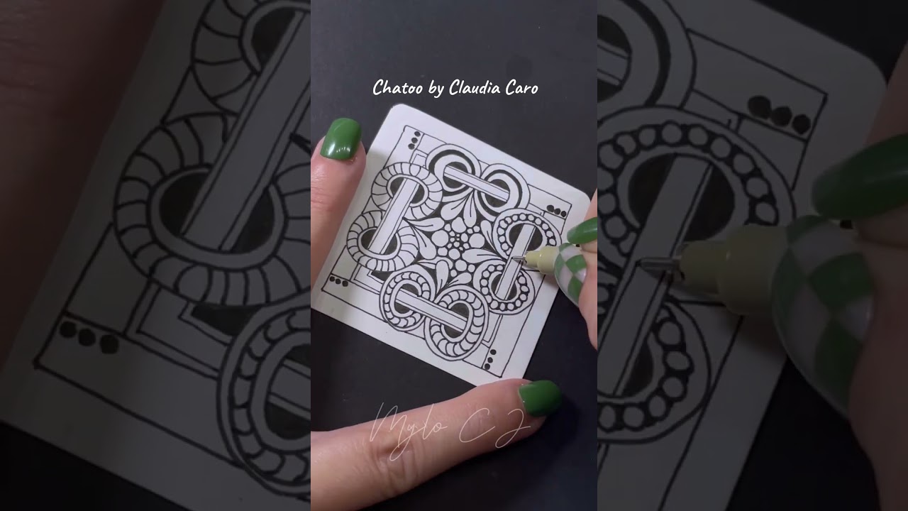 Tangle pattern Chatoo