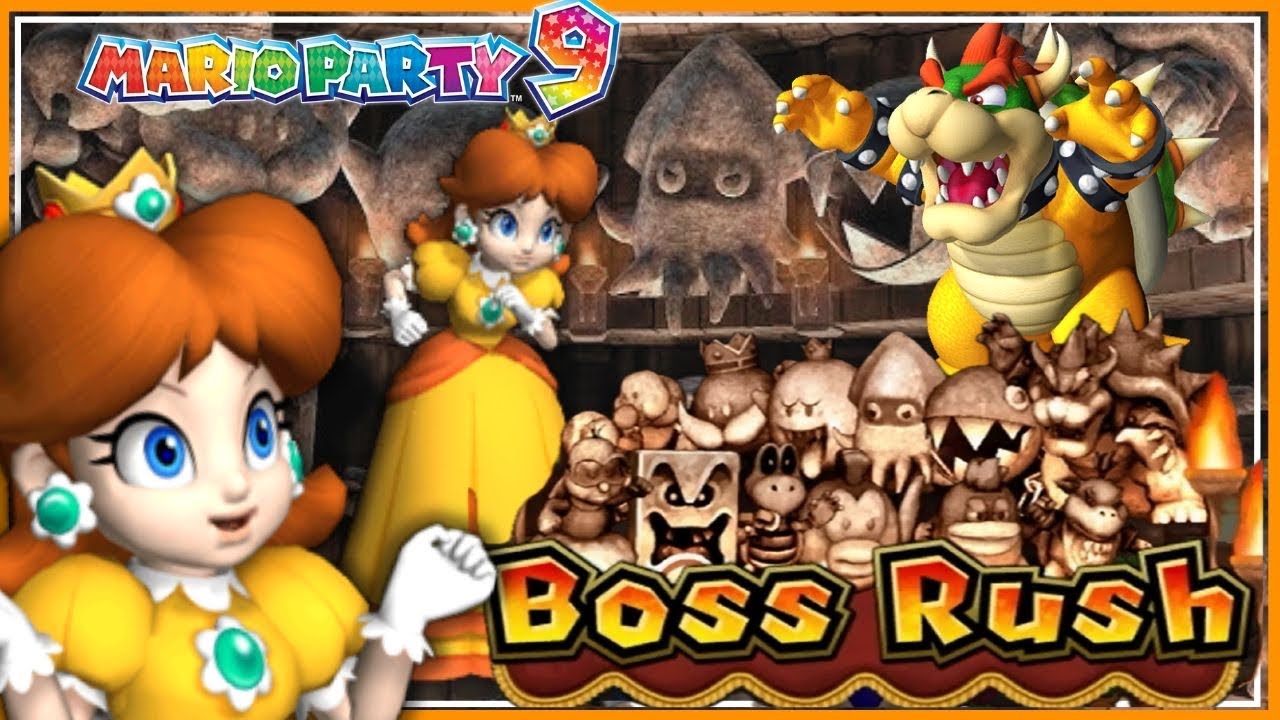 ✿ Mario Party 9 - Boss Rush | Daisy Gameplay ✿