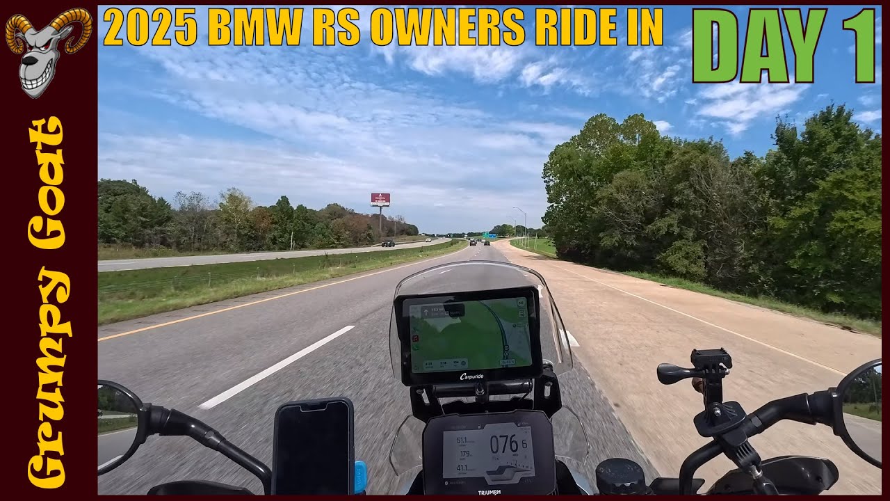 Вперёд в Маскоги, Оклахома | День 1 | Владельцы BMW RS 2025 года в пути