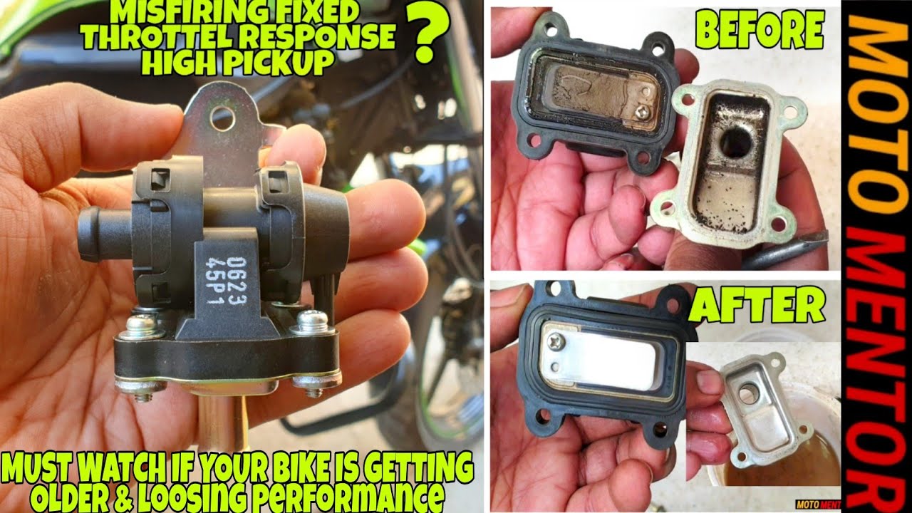 BIKE MISFIRING AND PICK UP ISSUE ? TRY CLEANING AIS AIR INDUCTION SYSTEM