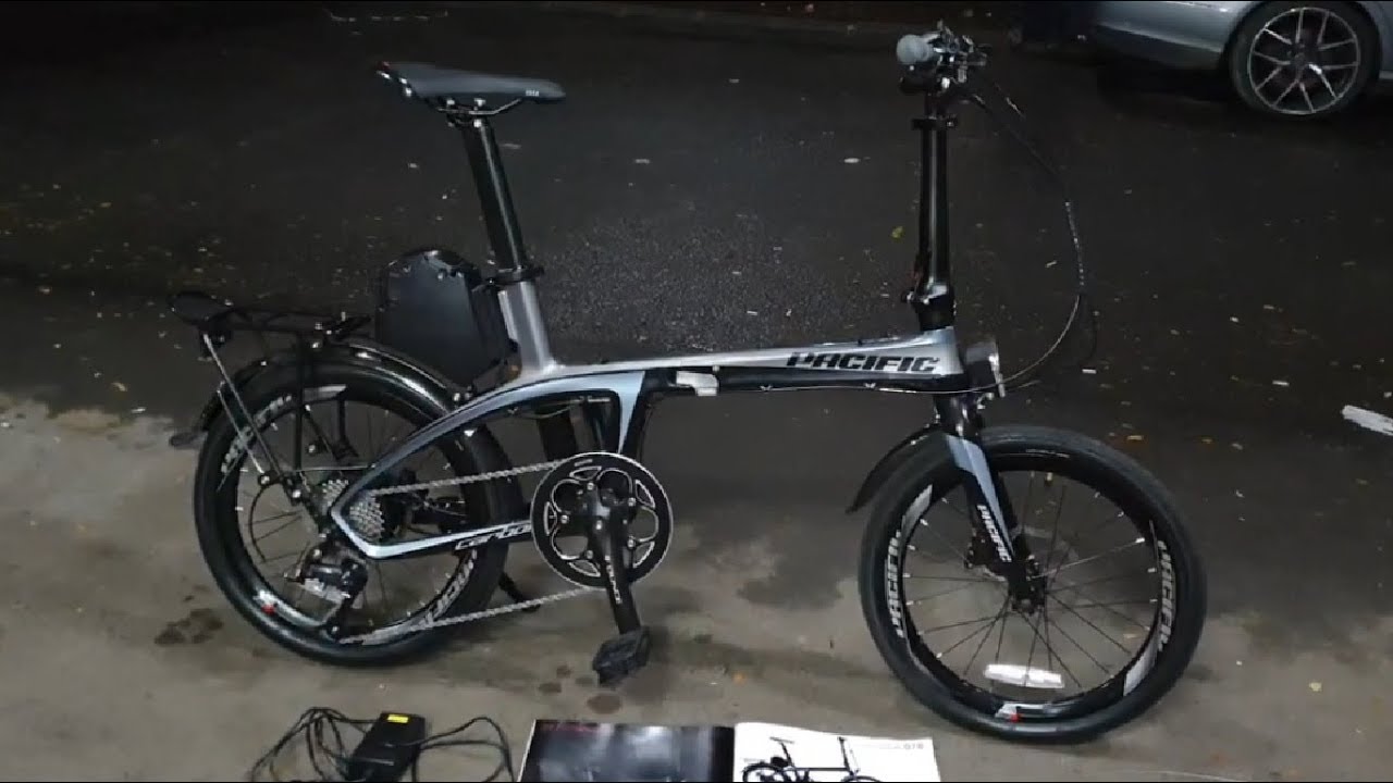 Sepeda Lipat Carbon E-bike Pacific Illution 5.0 ⭐⭐⭐⭐⭐