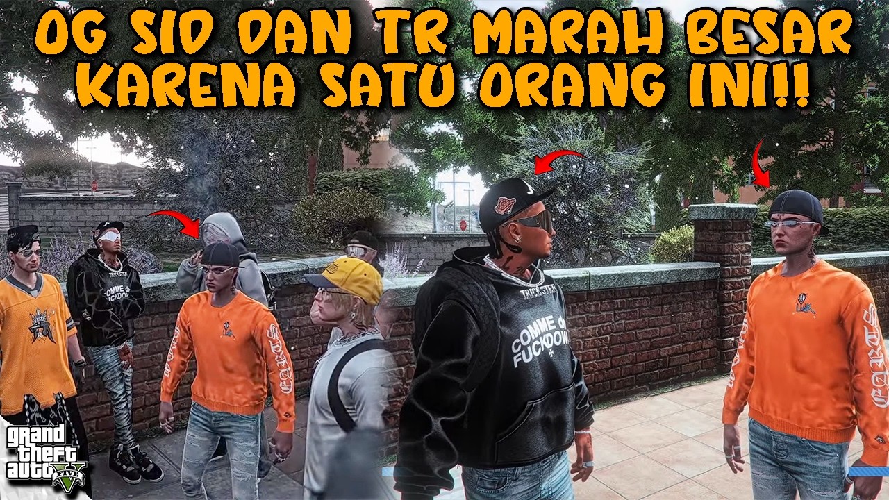 OG SID MARAH BESAR!! PERMASALAHAN HEXOM SAMPAI MELIBATKAN GANGSTER ASIA!! || GTA V ROLEPLAY