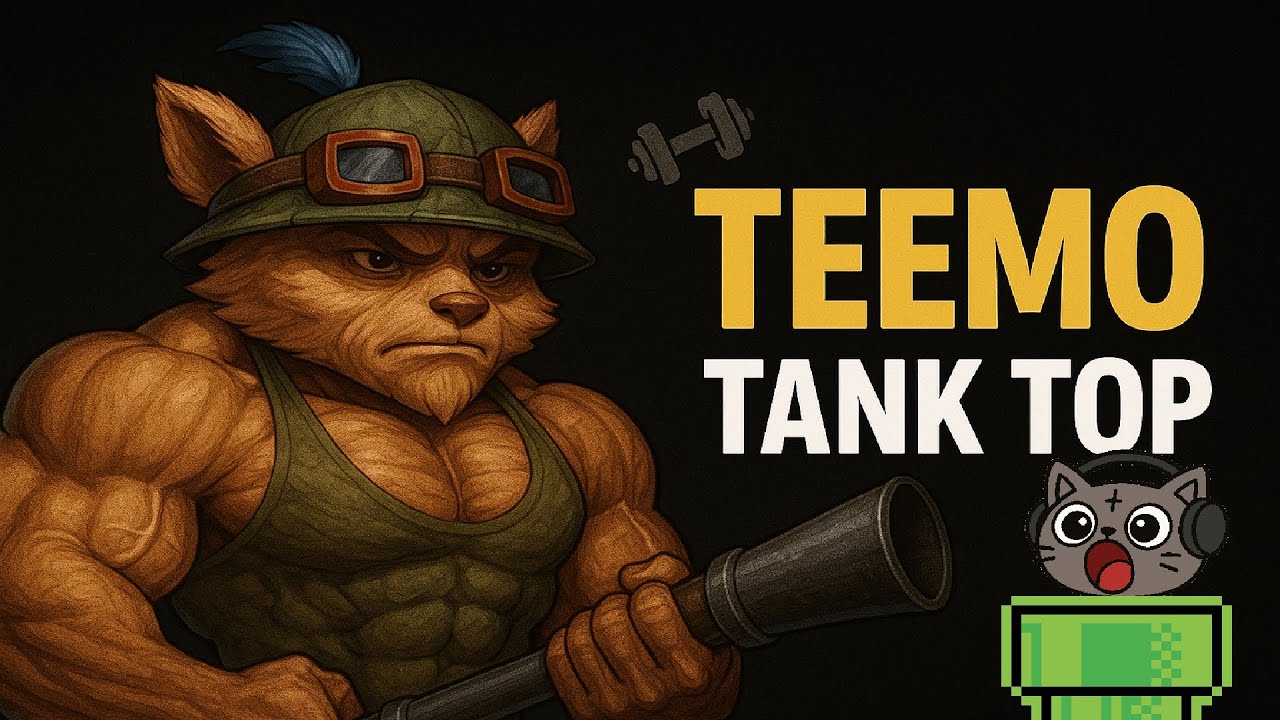 Teemo TANKIEM?! Build od AI w League of Legends