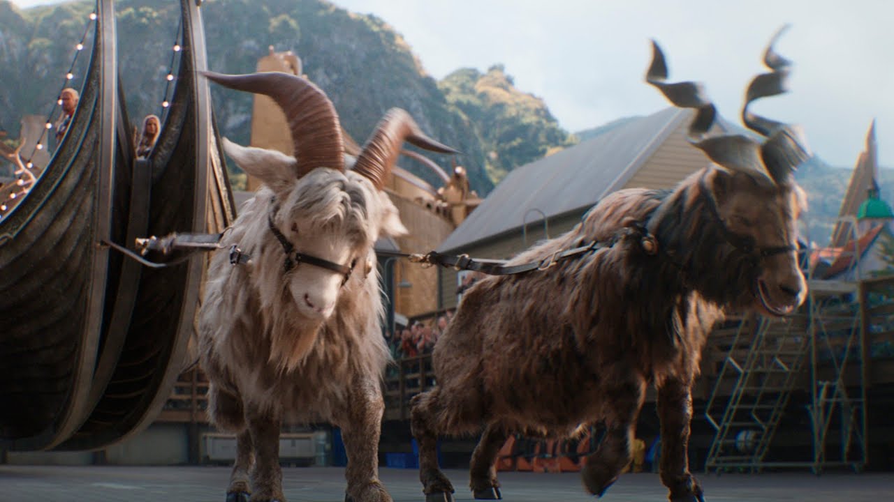 El llamado de las Cabras Gritonas Clip HD | Thor Love And Thunder 2022