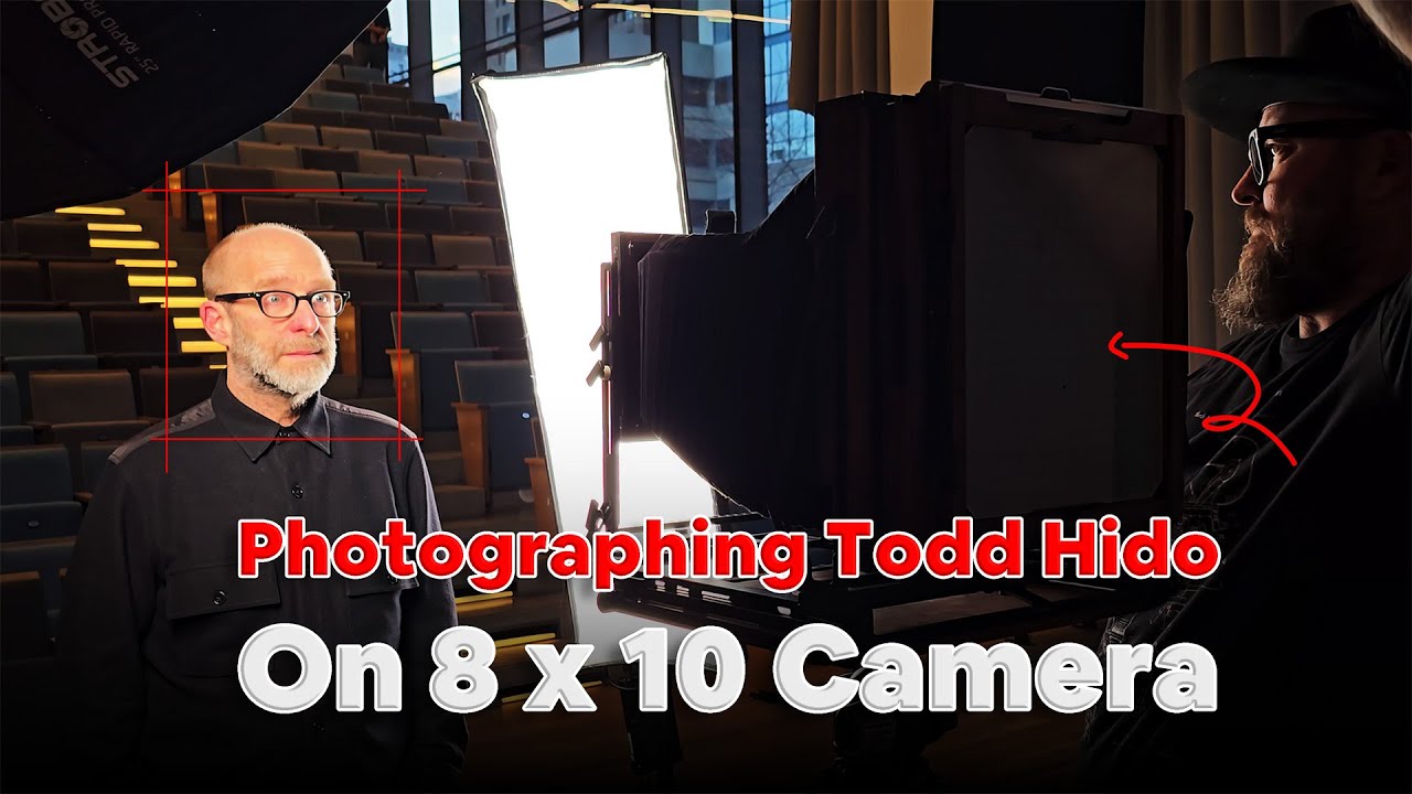 Photographing Todd Hido with a RARE 8x10 Film Camera